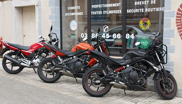 Permis moto A1 et A2